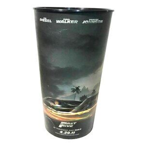 Fast Five Movie Theater Plastic Cup 2011